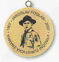 Vron turistick znmka Jaroslav Foglar 1907 - 2007