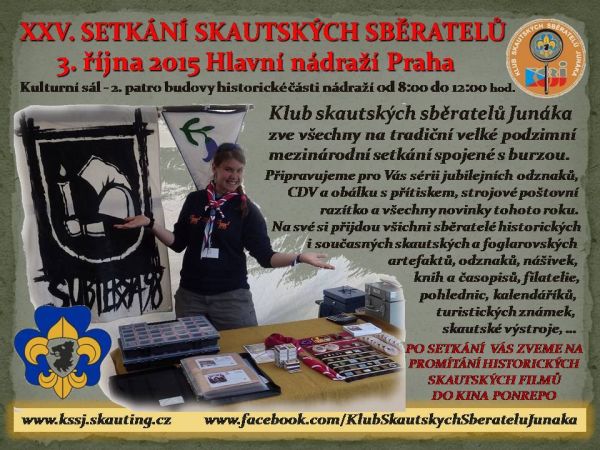 Jubilejn� 25. setk�n� skautsk�ch sb�ratel�