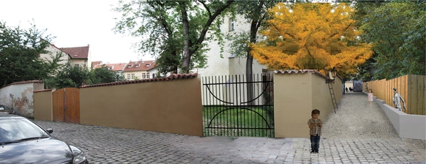 Tajn zahradu uctva Ginkga - prask projekt Richarda Bur