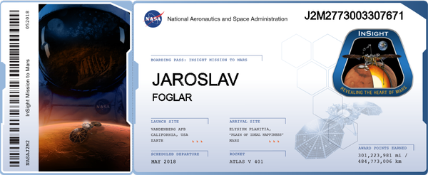 InSight - Mars - Jaroslav Foglar