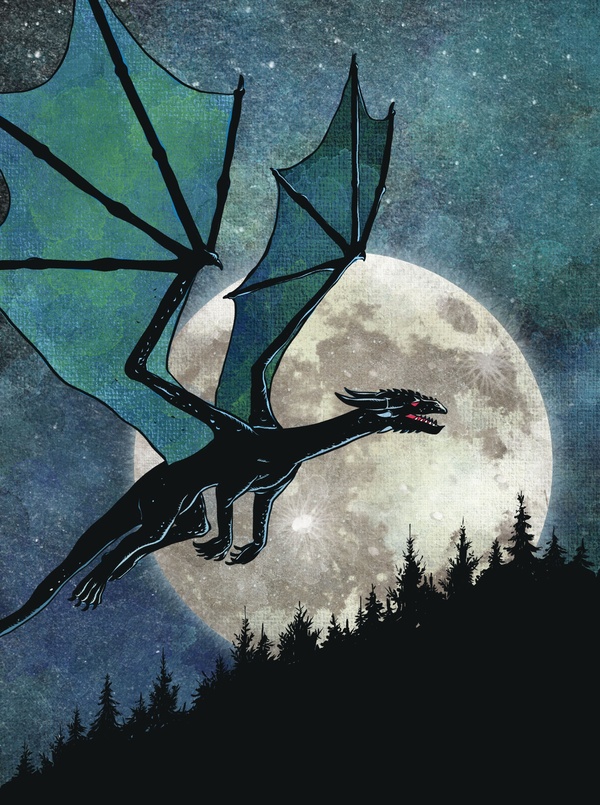 Petr Hugo lik  Zhada draho kle. Ilustrace Petr Morkes