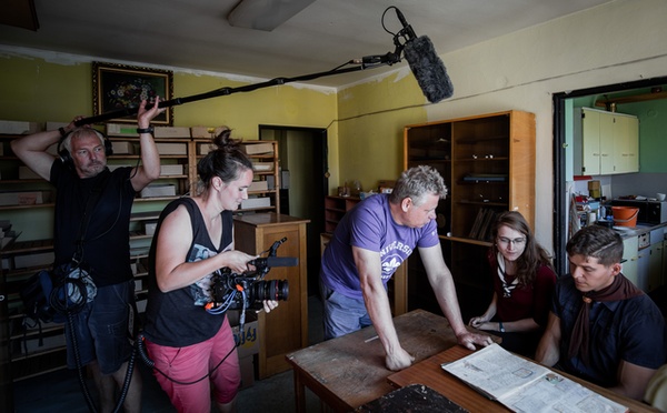 Naten v byt Jaroslava Foglara (Foto Jan Mal)