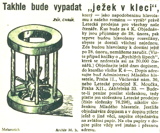 Takhle bude vypadat je�ek v kleci - Mlad� hlasatel, ro�n�k V