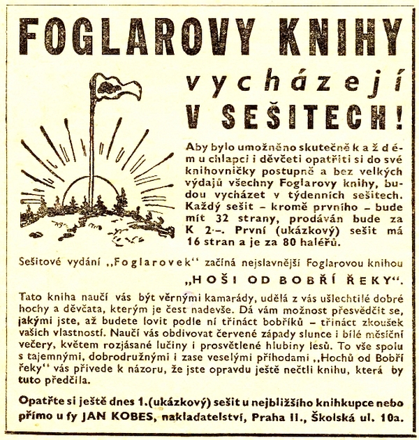 Inzer�t na foglarovky - Kobes