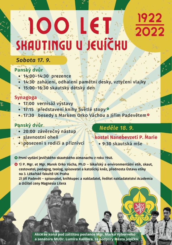 100 let skautingu v Jevku