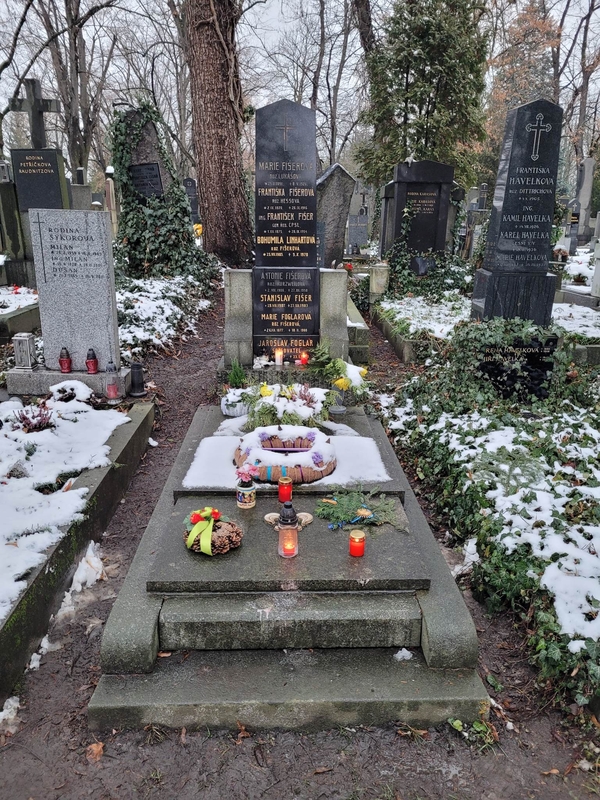 23. ledna 2023 u hrobu Jaroslava Foglara - PP SPJF