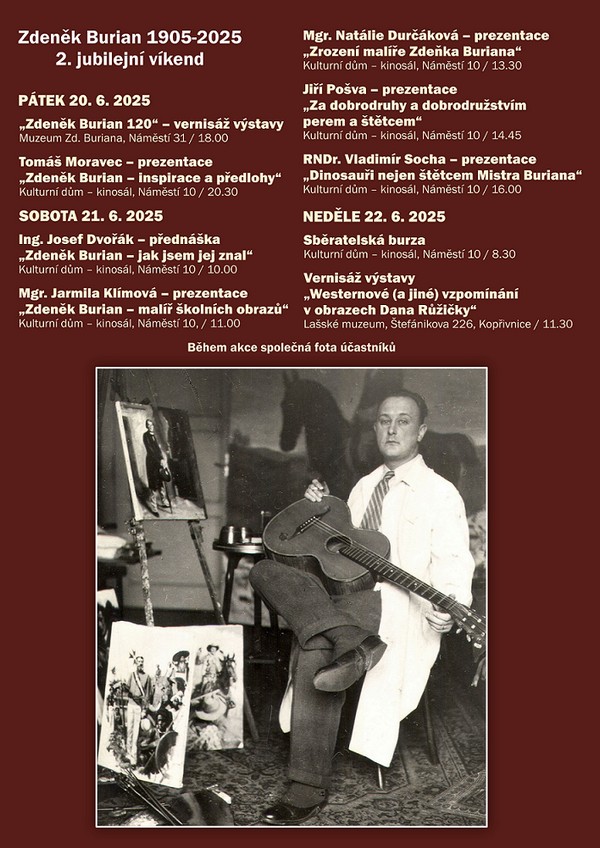 Setkn ctitel male Zdeka Buriana 2025