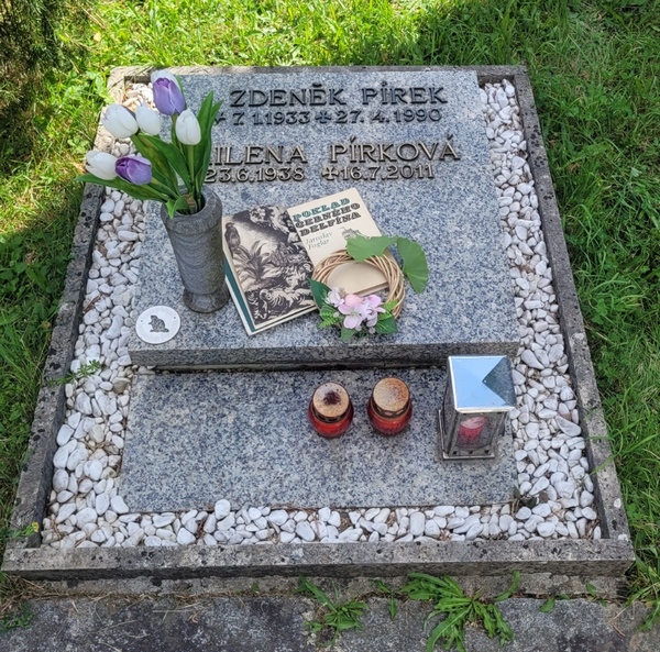 Hrob Zdeka Prka (srpen 2025)