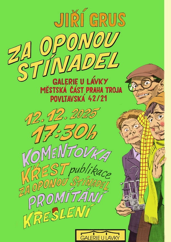 Za oponou Stnadel - kest knihy 12. 12. 2025